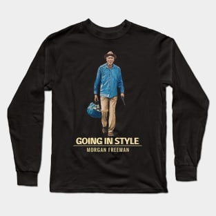 Morgan Freeman - going in style fanart Long Sleeve T-Shirt